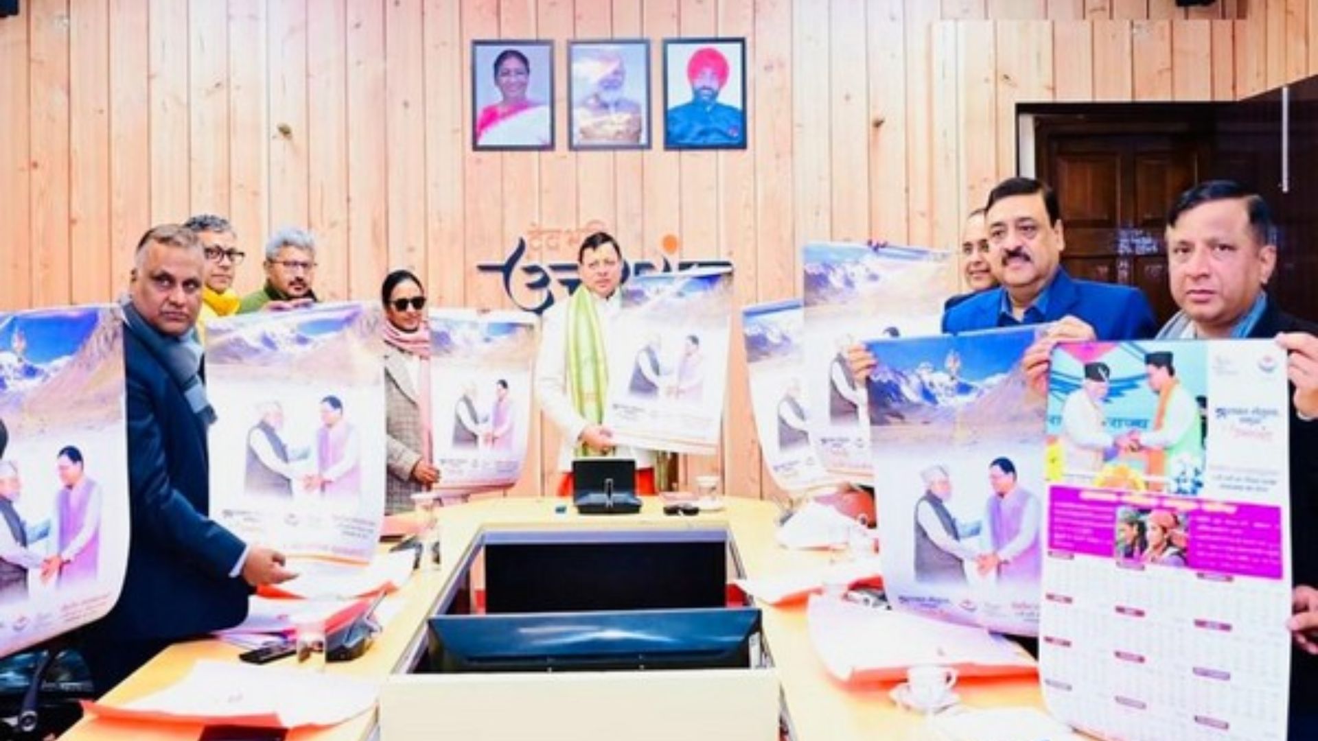 Ram Lalla’s Pran Pratishtha: Uttarakhand CM Dhami releases annual calendar