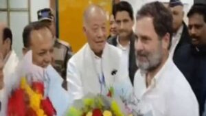 Bharat Jodo Nyay Yatra: Party leaders in Imphal extend warm welcome to Rahul Gandhi