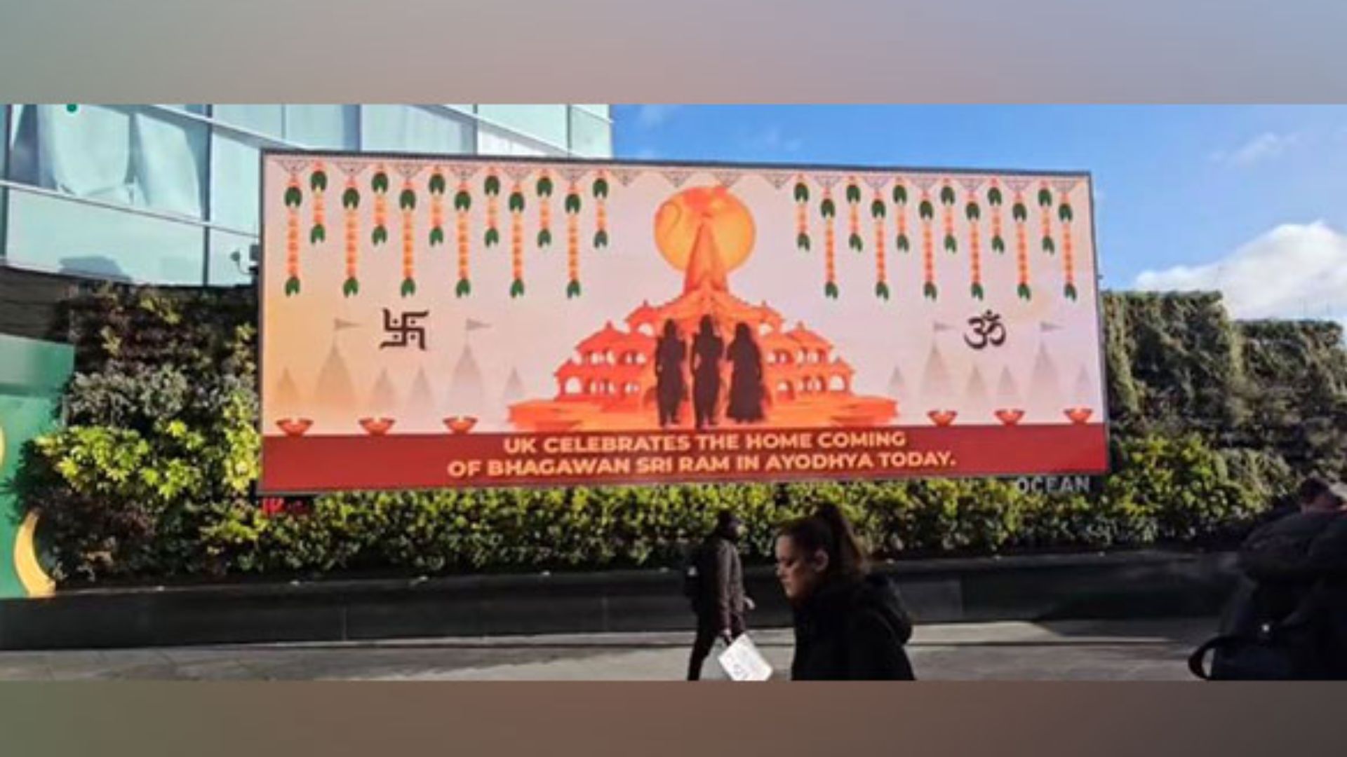 Indian diaspora celebrate ‘Pran Pratishtha’ with billboards, ‘bhandara’; special event by Oxford students