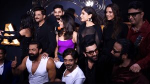 Ranbir, Anil, Sandeep Reddy Vanga, others strike Bobby Deol’s pose at ‘Animal’ success party