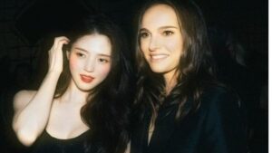 Han So Hee meets Natalie Portman at Paris Haute Couture Fashion Week