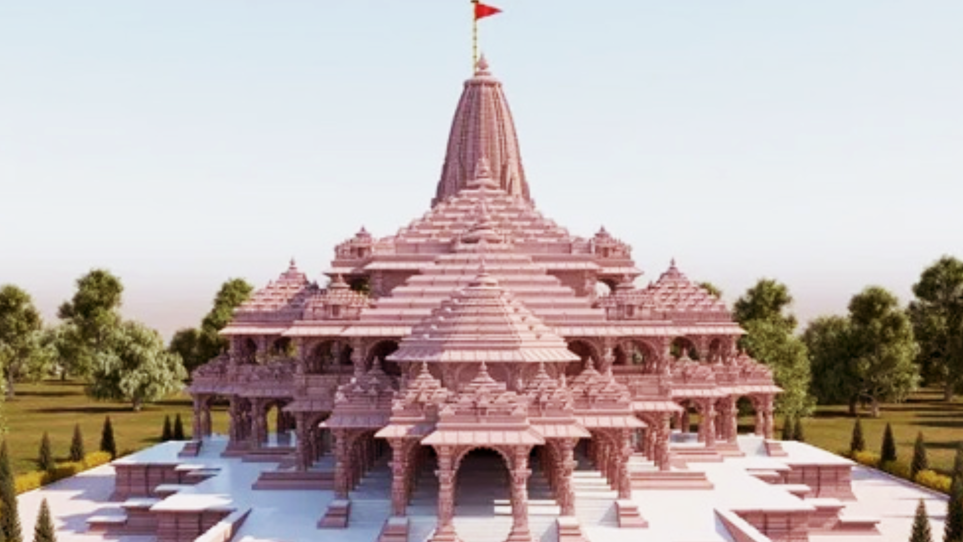 Model of Ram Mandir