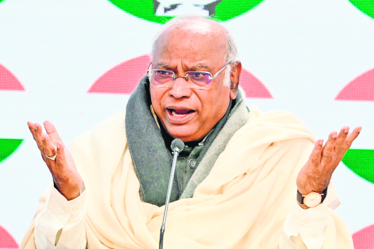 Congress President Mallikarjun Kharge