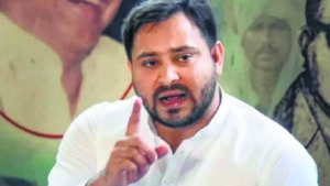 Heavy security established outside Tejashwi’s Patna residence ahead of floor test