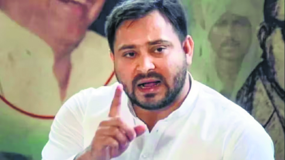 Heavy security established outside Tejashwi’s Patna residence ahead of floor test