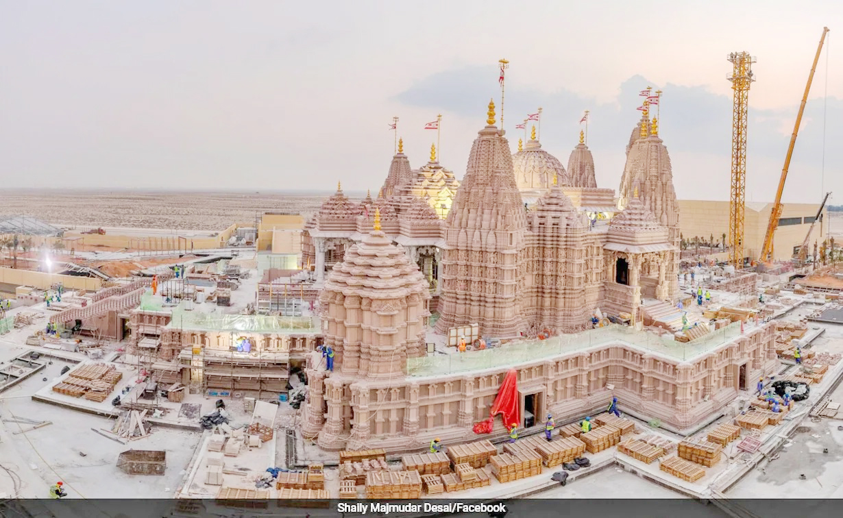 Rajasthan’s touch on Abu Dhabi’s first Hindu temple