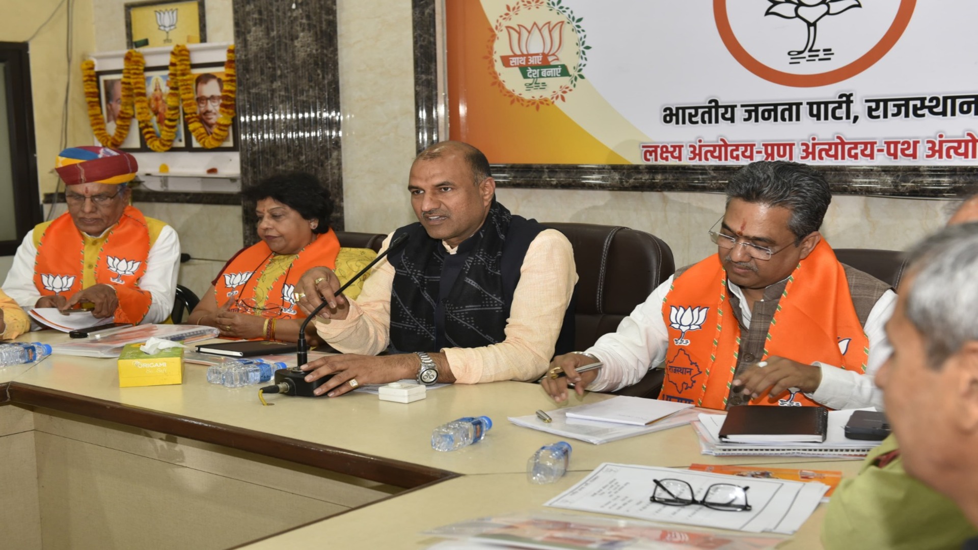 Marathon meetings held at BJP headquarters for Lok Sabha polls prep