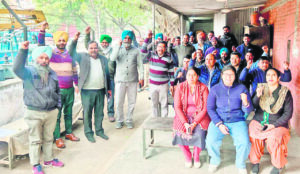 Employees’ strike in Chandigarh on February 16