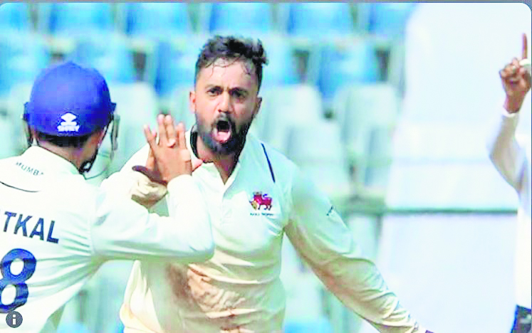 Ranji Trophy: Mumbai reaches to semis with first-innings lead