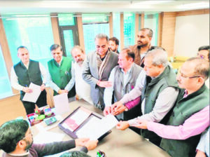 BJP candidates submit nominations following HC directives