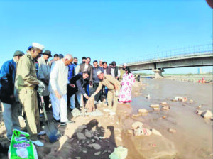 Speaker launches Ghaggar river cleanup drive under Project Amrit