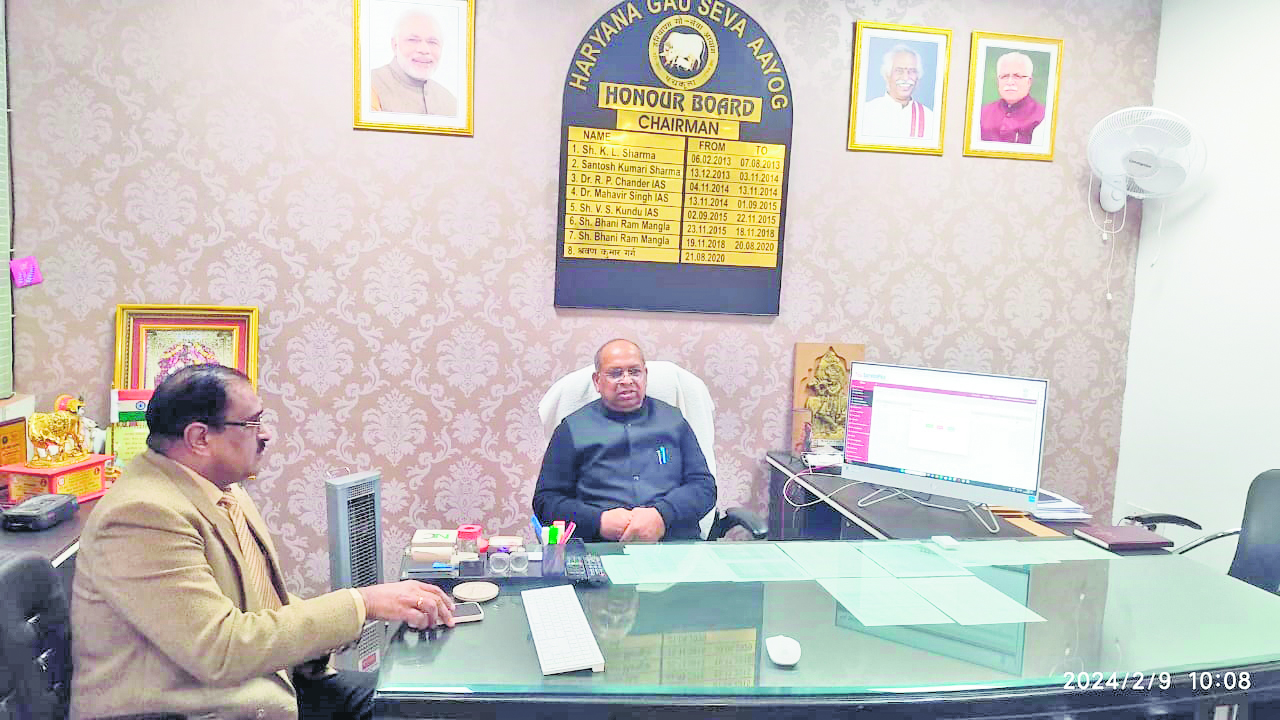 Portal launched under ‘Besahara Gauvansh Mukt Haryana Abhiyan’