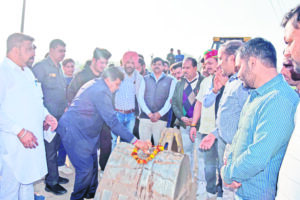 Haryana Speaker inaugurates road upgradation project from Bhareli to Bhagwanpur