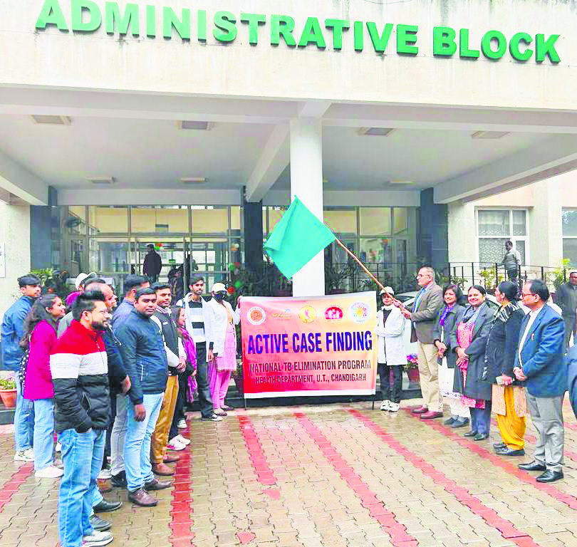 HEALTH DEPARTMENT TAKES STEP TOWARDS A TB-FREE CHANDIGARH