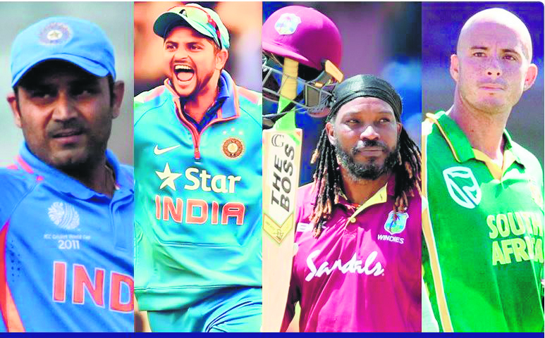 Star-studded lineup: Sehwag, Raina, Gayle, Gibbs to feature in inaugural IVPL