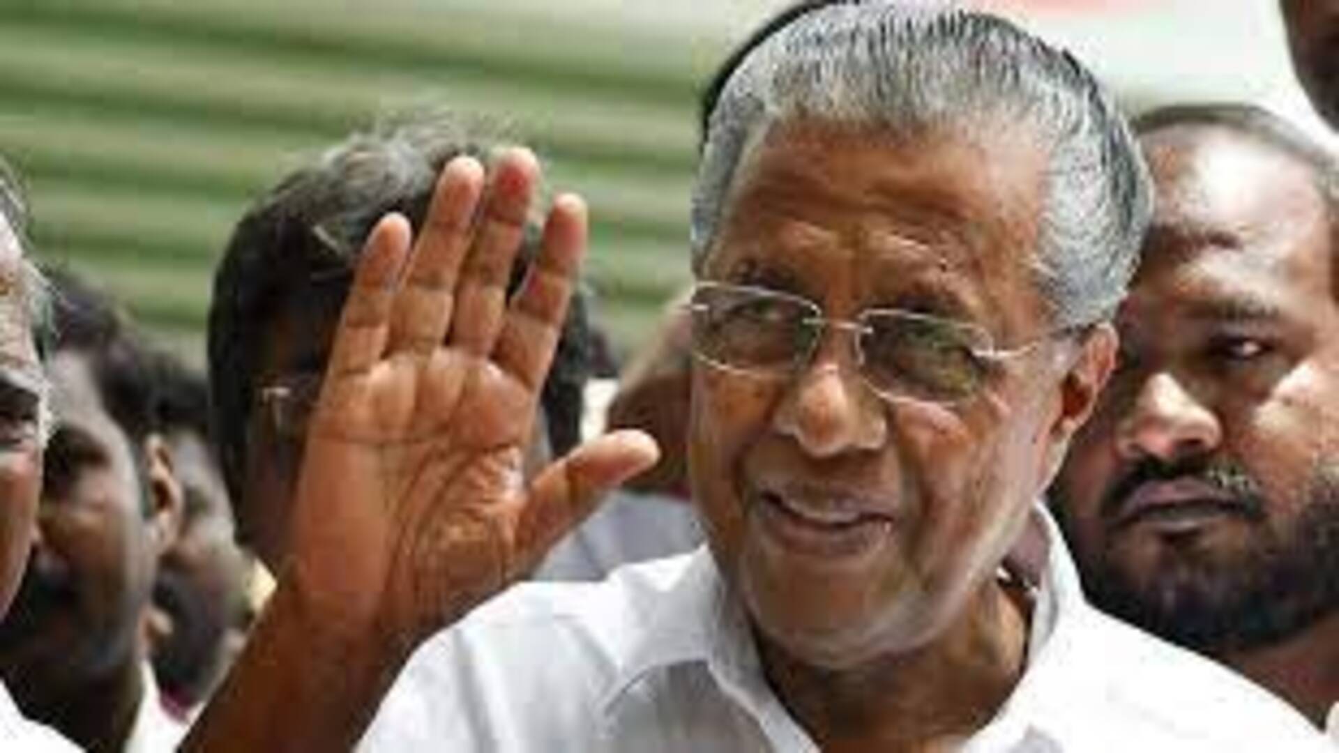 Kerala CM Pinarayi Vijayan