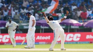 Bumrah, Ashwin Lead India to 2nd Test Victory, Level Series Against England.