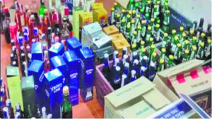 Duo apprehended for illegally transporting liquor: Law enforcement success