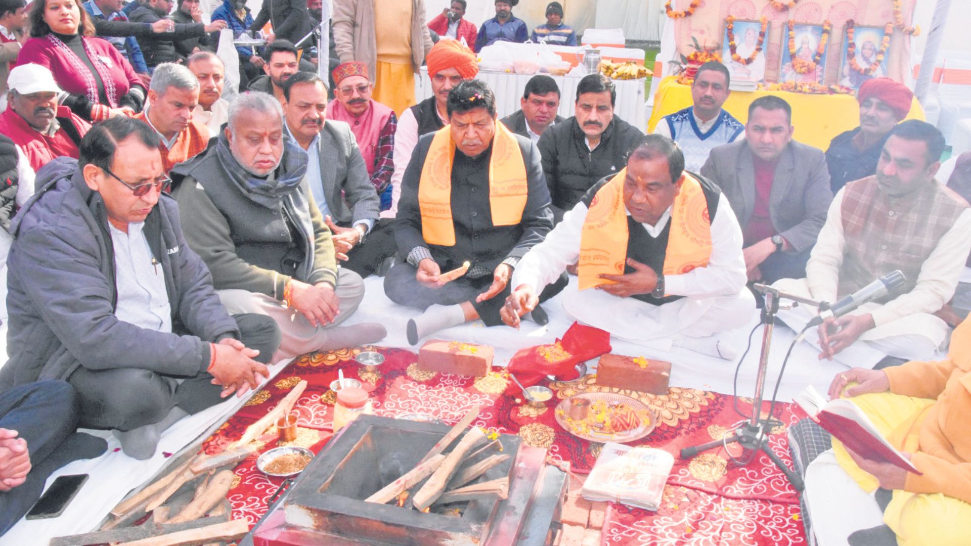 Minister of State for Labor performe Bhoomi Pujan of ‘Shram Shakti Bhawan’