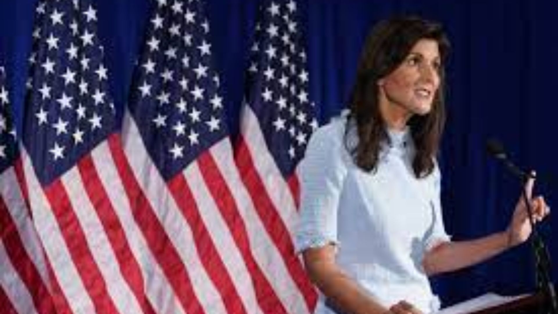 Indian-American Republican presidential contender Nikki Haley has outlined her commitment