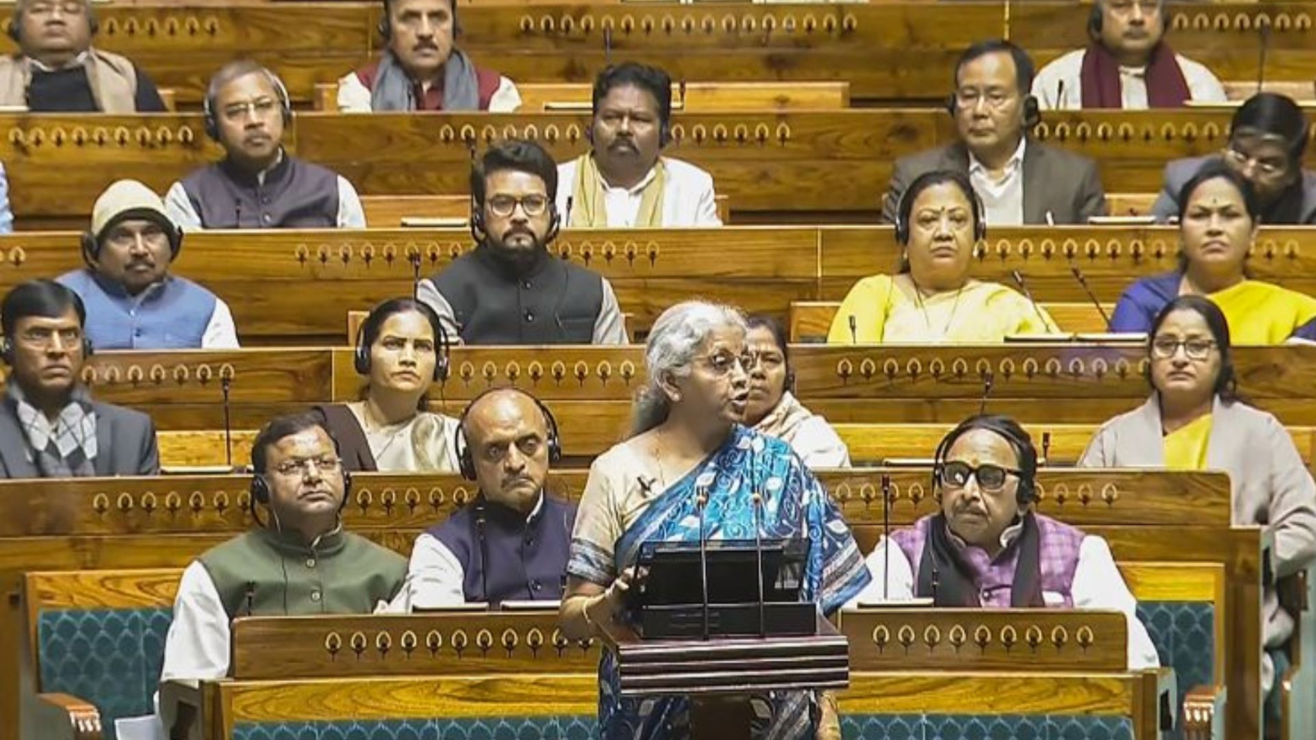 FM Nirmala Sitharaman presents the Budget 2024