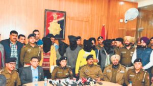 Six associates of gangster Goldie Brar arrested in Chandigarh