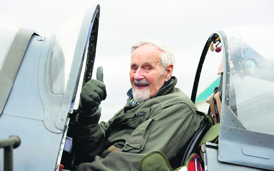 At 102, veteran World war II pilot takes to the skies for charity