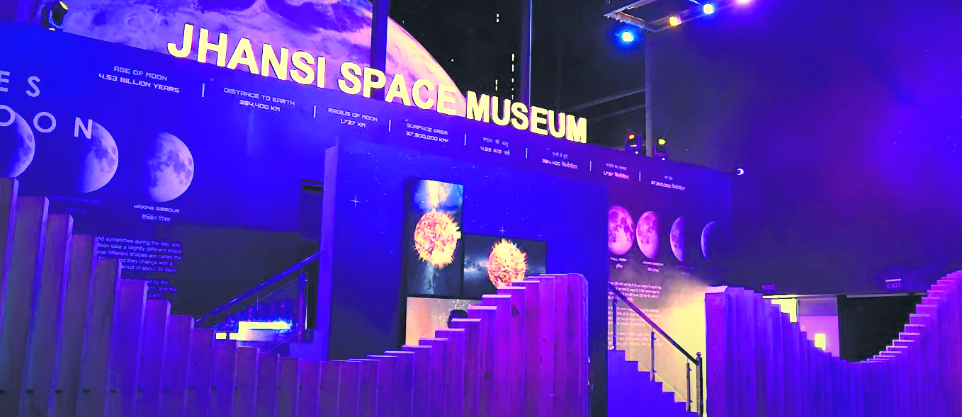 Revolutionary Space Museum in collaboration with Axis Three Dee Studio crafts an immersive audio-visual spectacle in Jhansi