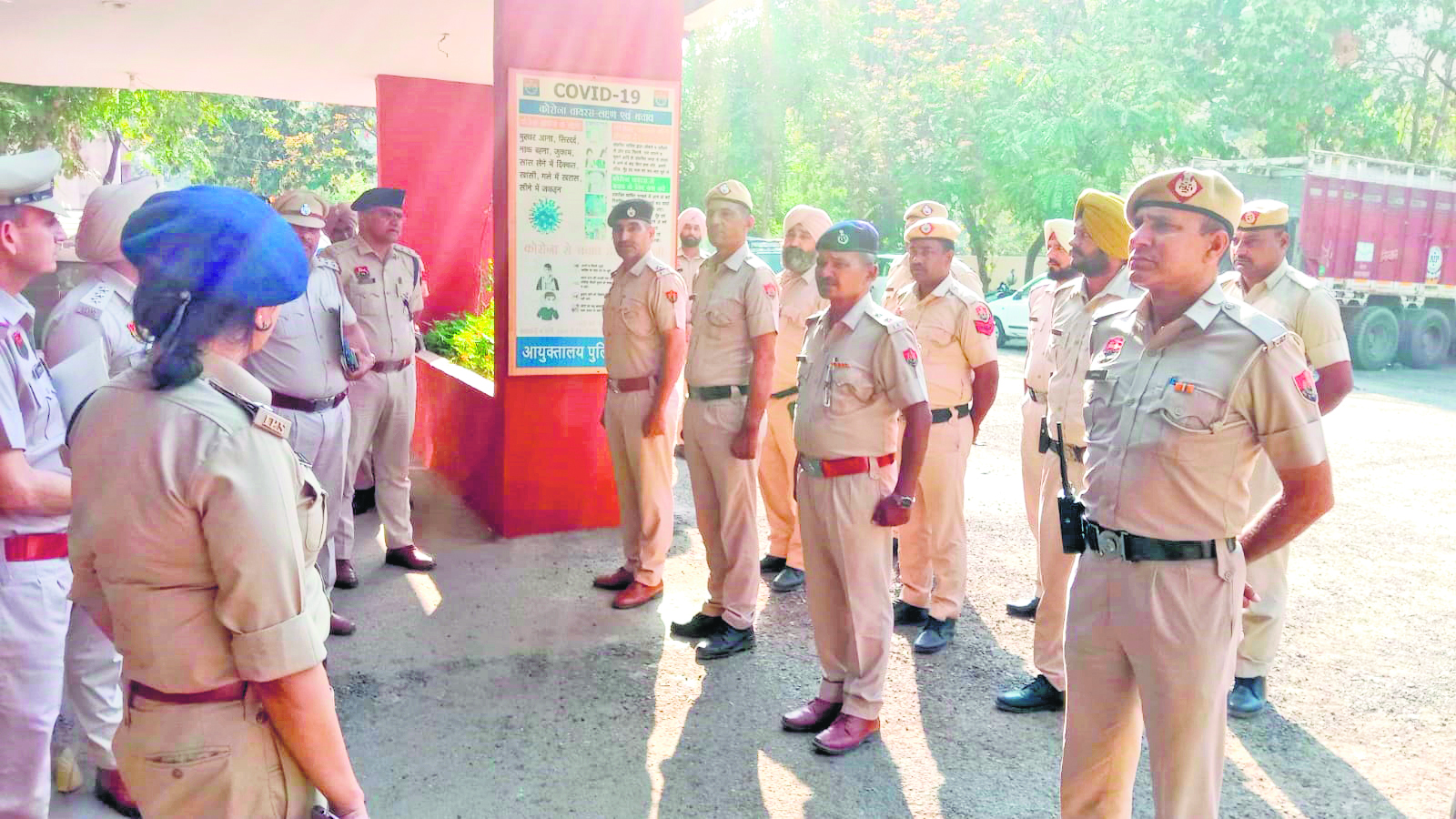 Panchkula Police on alert today, for peaceful Holi celebration