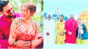 Newlyweds Rakul Preet Singh, Jackky Bhagnani seek blessings at Golden Temple