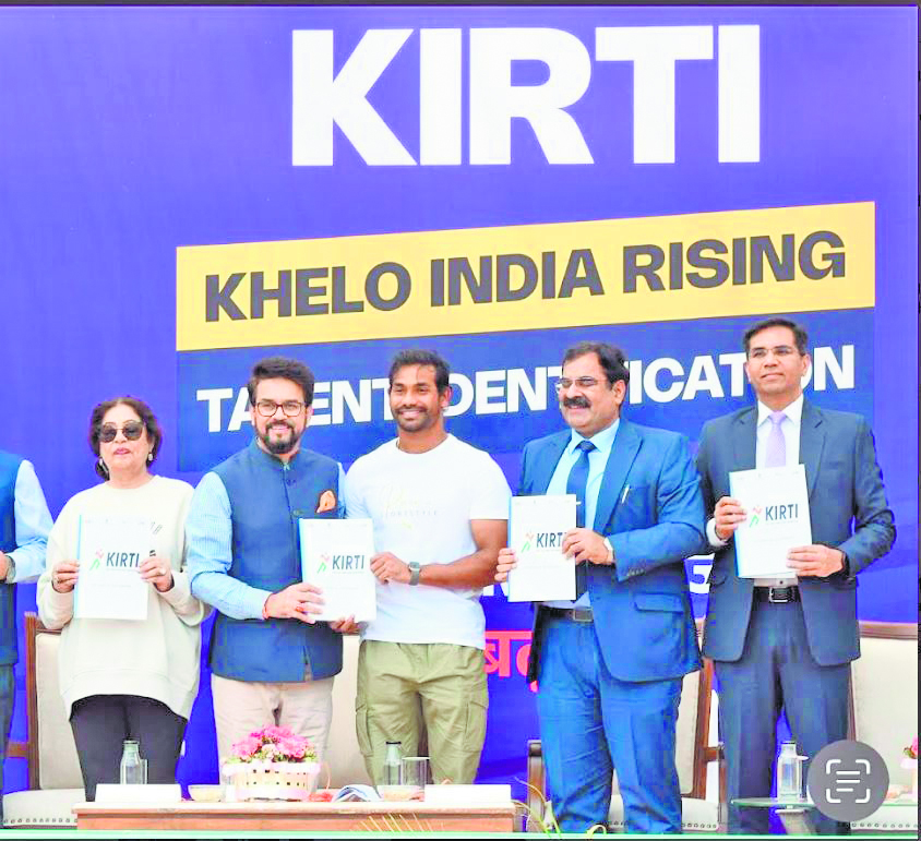 Javelin sensation Kishore Kumar shines at Khelo India talent launch