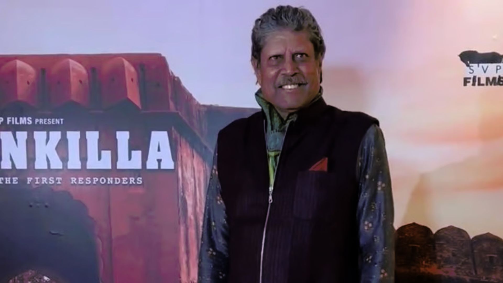 Kapil Dev at 'Jahankilla' scrrening