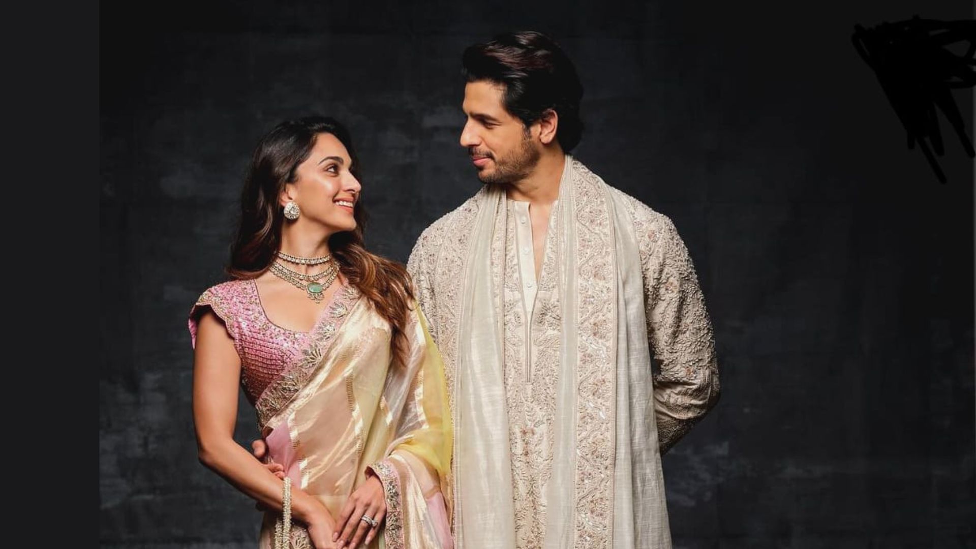 Kiara Advani, Sidharth Malhotra exude charm in traditional look, don’t miss their eye contact