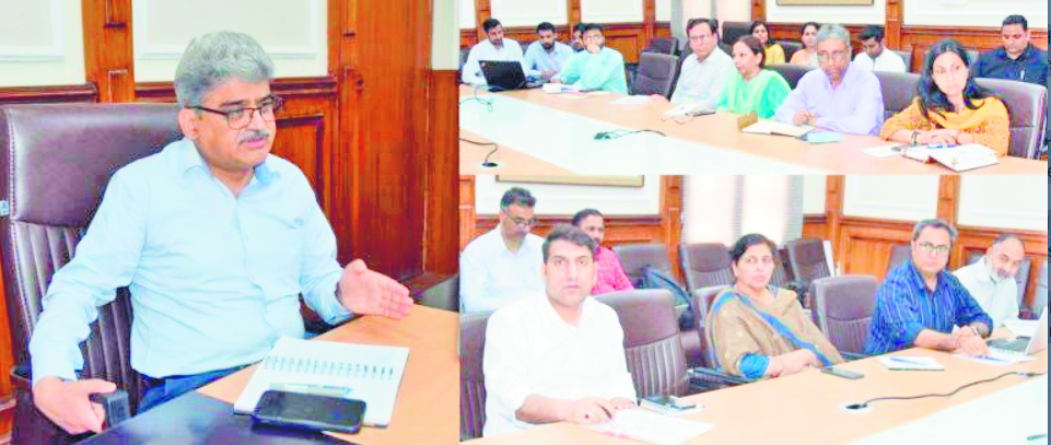 Chief Sec reviews development of skilling portal for Skill Development dept