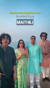 Viral: Netizens react to Maithili rendition