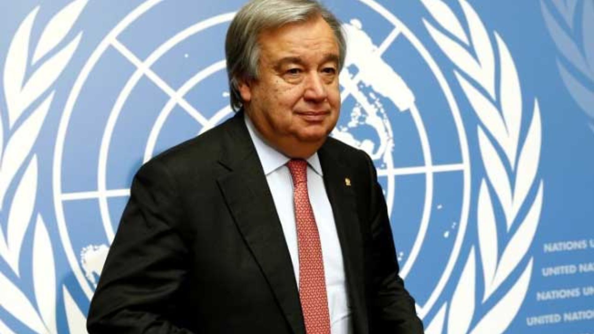 UN Secretary General Antonio Guterres