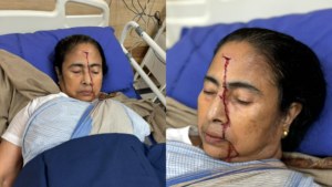 West Bengal CM Mamata Banerjee injured, admitted to Kolkata’s SSKM Hospital