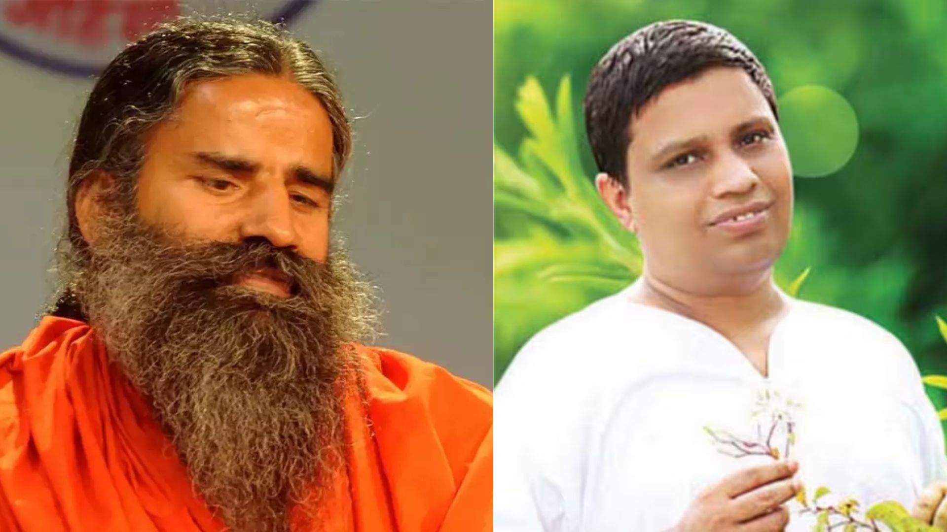 Yog Guru Ramdev and Acharya Balkrishna