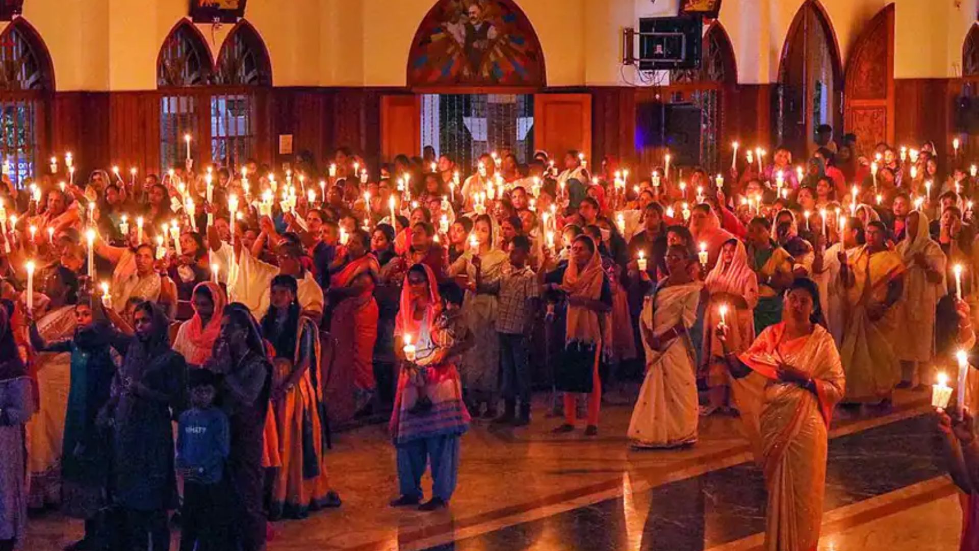 Easter celebrations across India, churches overflow with prayers