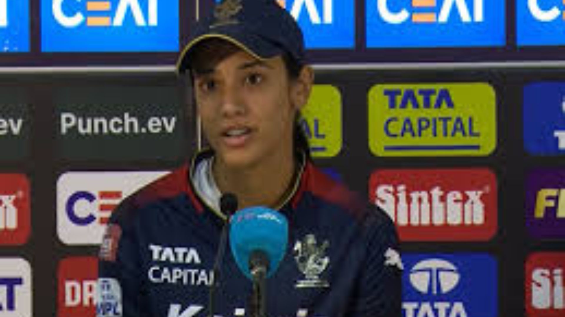 Royal Challengers Bangalore captain Smriti Mandhana disclosed that she couldn't hear anything during her video call interaction with India's renowned batsman Virat Kohli,