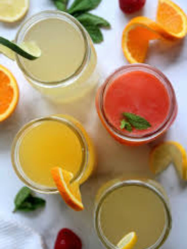 5 Homemade Drinks for a Better Morning