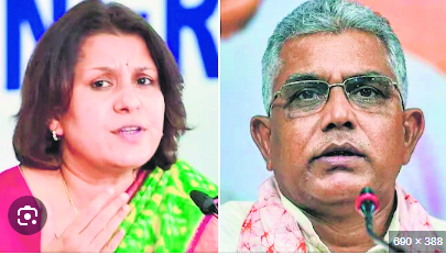 Dilip Ghosh, Supriya Shrinate get EC rap