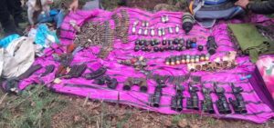 Security Forces Recover Large Cache of Arms and Ammunition in Kupwara Forest