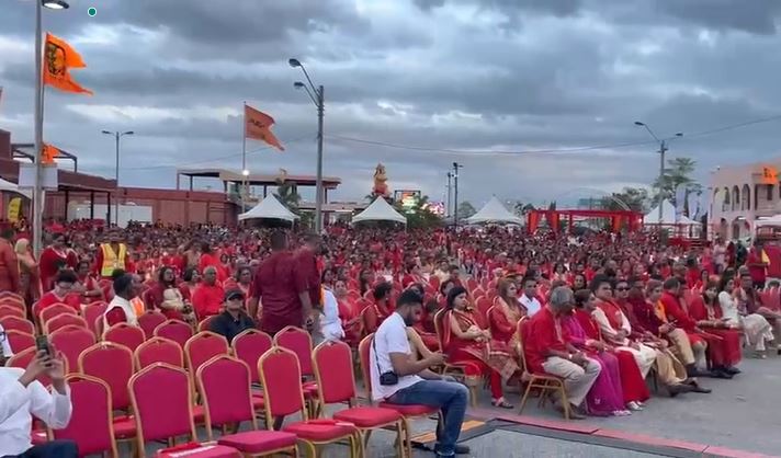 Indian diaspora organises “Epic Hanuman Chalisa Chanting” event in Trinidad and Tobago