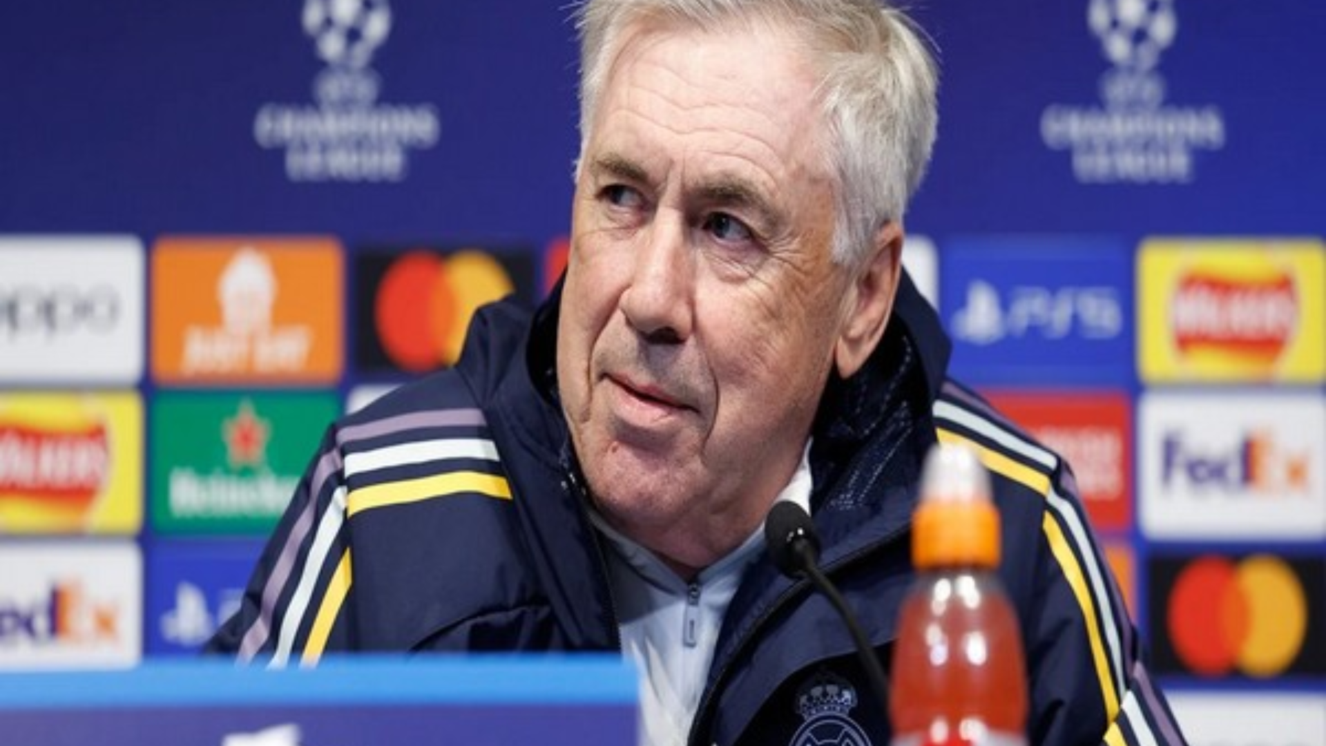 Ancelotti confident for Real Madrid vs. Manchester city clash