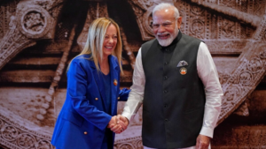 PM Modi and Italian PM Meloni discuss bilateral ties and G7 Summit in phone call