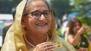 Bangladesh: PM Sheikh Hasina Flees Country After Violent Protests On Military Helicopter