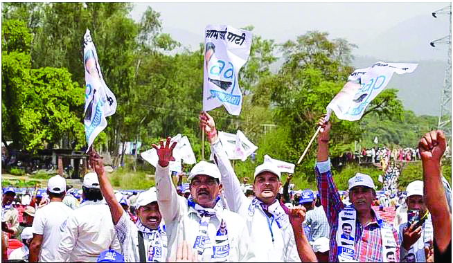 AAP’s Narender Kumar takes back his nomination for deputy mayor election