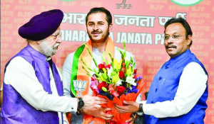 Congress faces major setback as AICC Member Jahanzaib Sirwal joins BJP