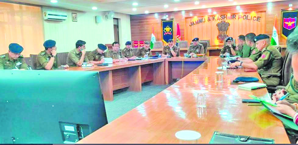 Security Review meeting for smooth conduct of elections in Jammu Lok Sabha Constituency